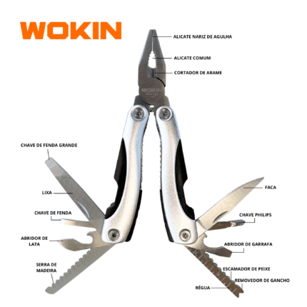 Alicate Multiuso 14 em 1