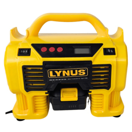 Compressor de Ar e Calibrador a Bateria Lynus