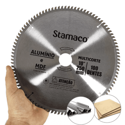 Serra Circular Multicorte 100 Dentes 250mm